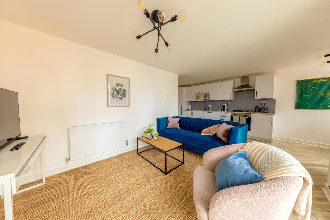 Central Shoreditch Flat By Box Park & Spitalfields Market Londra Esterno foto